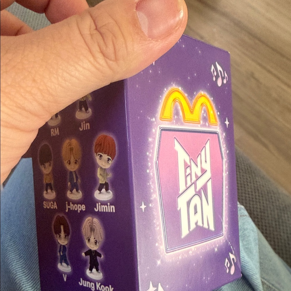TinyTAN bts Collectible V Encore from Mcdonalds